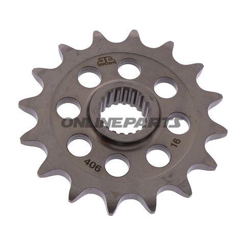 Front Sprocket Racing 16 Tooth Pitch 520Narrow Spline Inner Diameter 20/22