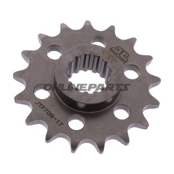 Front Sprocket Racing 17 Tooth Pitch 525Narrow Spline Inner Diameter 25/28