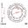 Rear Sprocket 40 Tooth Pitch 530Inner Diameter 112 Bolt Spacing 138