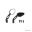 Mirror Black Jmpm8 Cont 1 Pair
