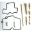 Carburettor Repair Kit Tourmaxfull Set