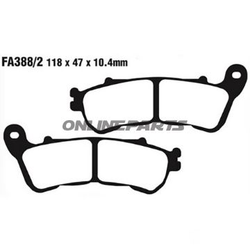 Brake Pads Sintered Hh Ebcalternative: 7870311