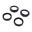Oil Seal Kit Fork Jmpwith Dust Cap Showa 43Mm