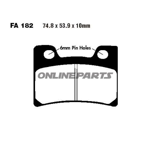 Brake Pads Sintered Hh Ebcaltn 7873417