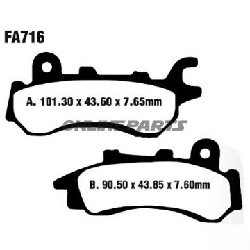 Brake Pads Standard Ebcaltn 7870302