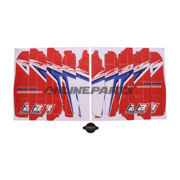 Blackbird Racing Radiator Guards Sticker Setreplica Team Hrc 2019 Honda