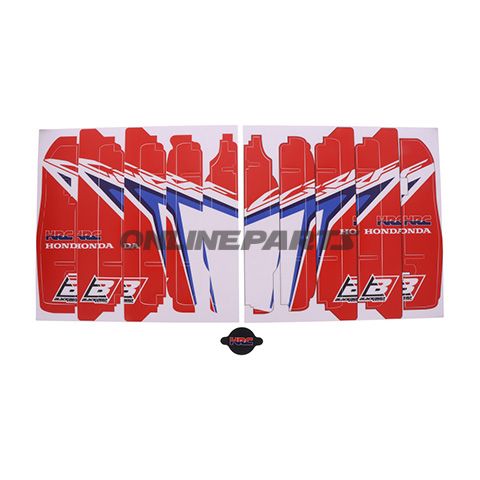 Blackbird Racing Radiator Guards Sticker Setreplica Team Hrc 2019 Honda