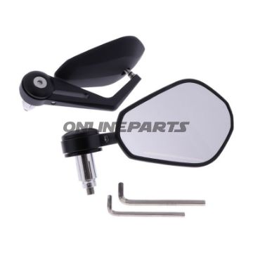 Mirror Bar End Black Jmp