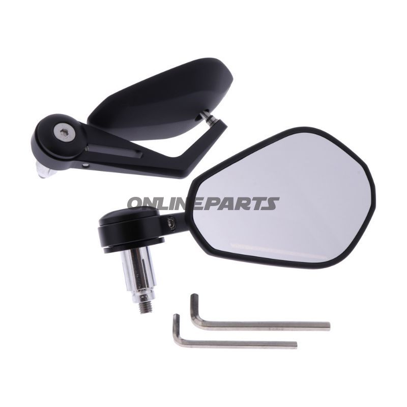 Mirror Bar End Black Jmp