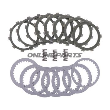 Clutch Kit Aramid Ebcplates Discs & Springs