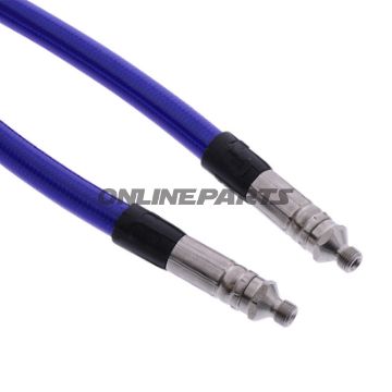 Stahlflex Leitung Vario140cm Blue Transpar