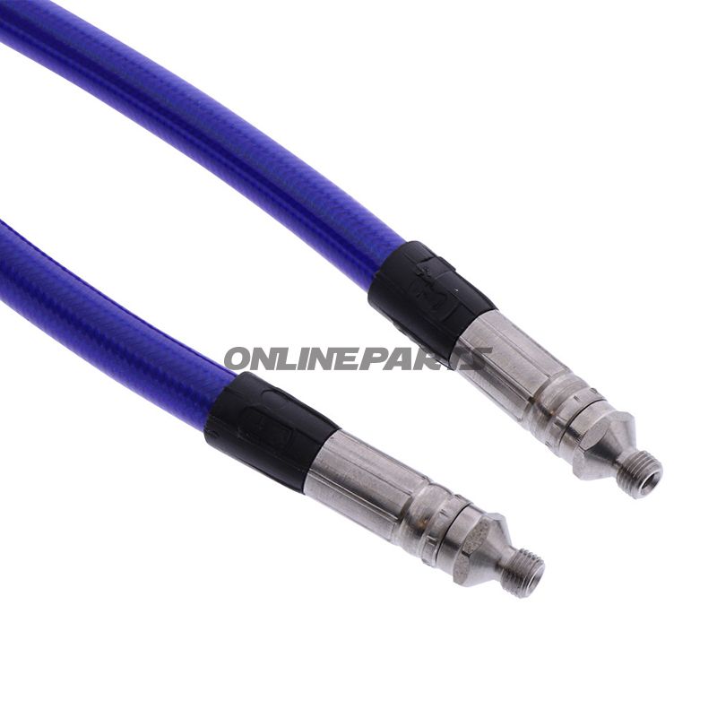 Stahlflex Leitung Vario140cm Blue Transpar