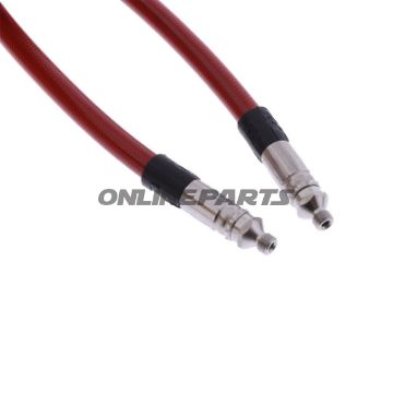 Stahlflex Leitung Vario90cm Red Transpar