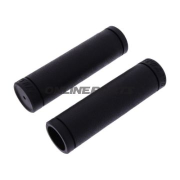 Grips Black Daytona1" Diameter Length 125Mm Closed