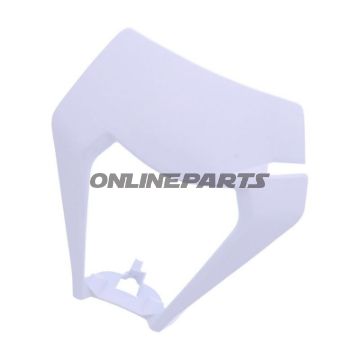 Headlight Mask Whitewithout Electrics