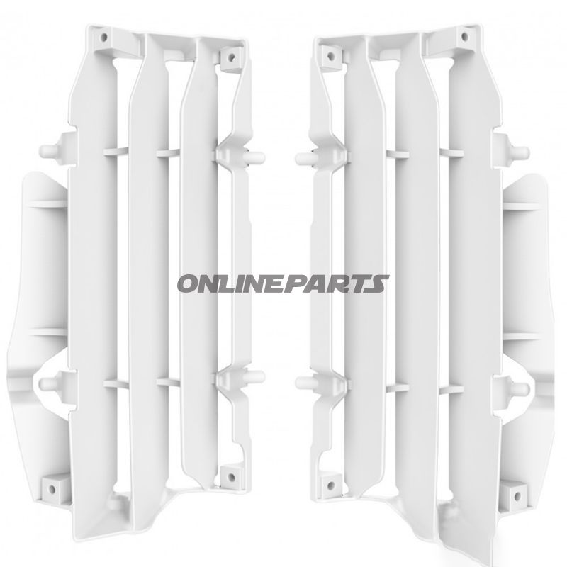 Radiator Guards Kit White