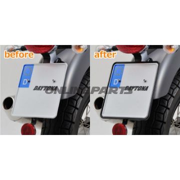 Number Plate Reinforcement Black Daytona180 X 200