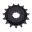 Front Sprocket 15 Tooth Pitch 520Rubber Damper Inner Diameter 21.6/25