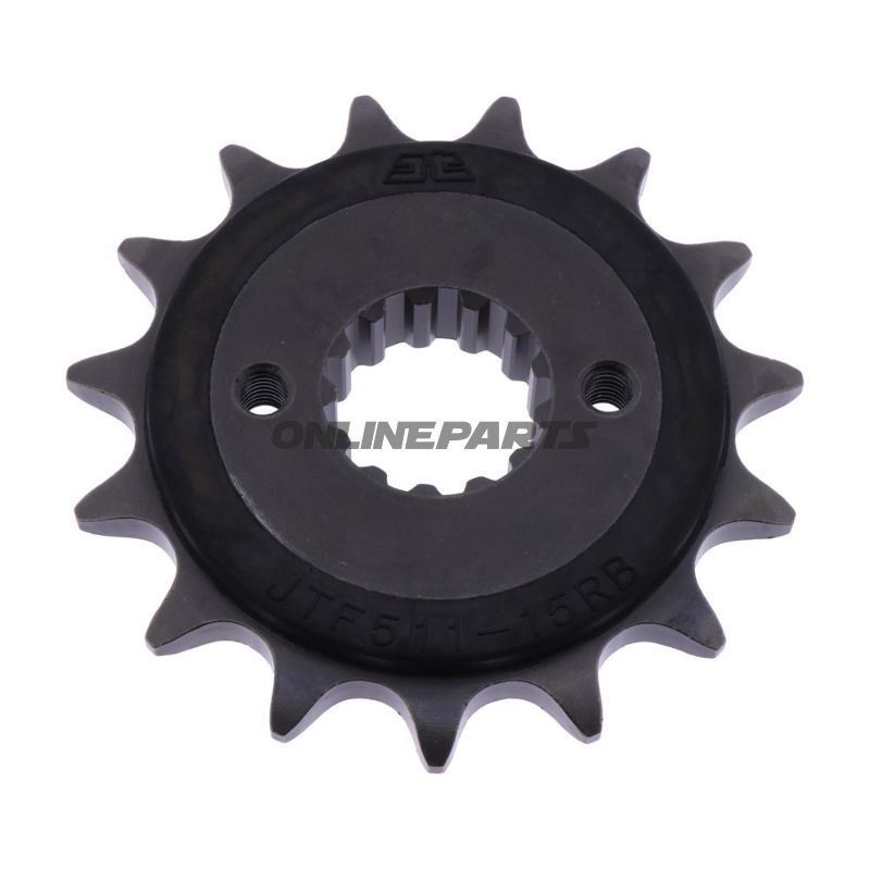 Front Sprocket 15 Tooth Pitch 520Rubber Damper Inner Diameter 21.6/25