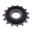 Front Sprocket 15 Tooth Pitch 525Rubber Damper Inner Diameter 26/30