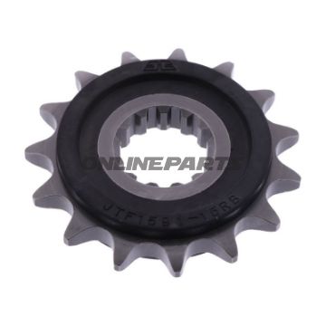Front Sprocket 15 Tooth Pitch 525Rubber Damper Inner Diameter 26/30