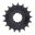 Front Sprocket 17 Tooth Pitch 525Rubber Damper Inner Diameter 26/30
