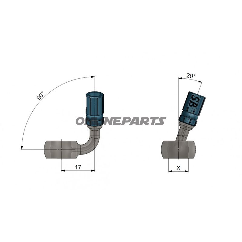 Ringfitting Variotyp029 10 Mm 90+20 Sr Edelstahl