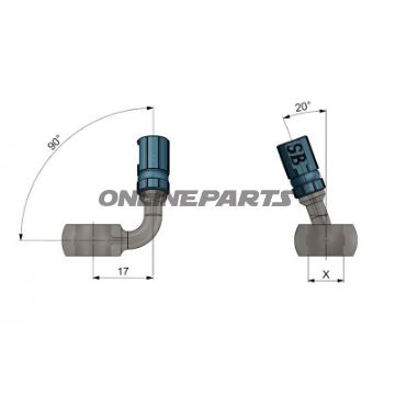 Ringfitting Variotyp039 10 Mm 90+20 Sl Edelstahl