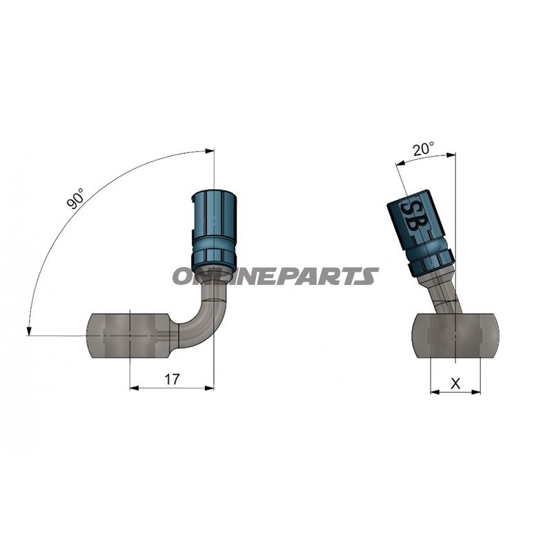 Ringfitting Variotyp039 10 Mm 90+20 Sl Edelstahl