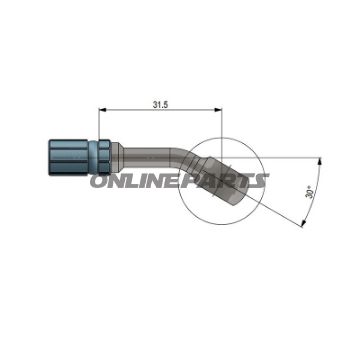 Ringfitting Vario Hdtyp0803 8 Mm 30 Edelstahl