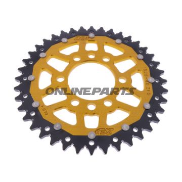 Rear Sprocket Dual 40 Tooth Pitch 520 Goldzf Inner Diameter 136 Bolt Spacing 156
