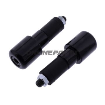 Bar Ends St Black Jmp17 Mm