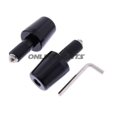Bar Ends St Black Jmp17 Mm
