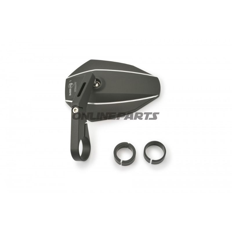 Mirror Bar End Black Daytonashort