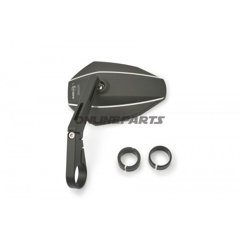Mirror Bar End Black Daytonalong