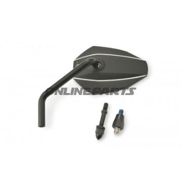 Mirror Black Left Uni Daytona