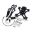 Licence Plate Holder Evotechblack
