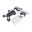 Licence Plate Holder Evotechblack