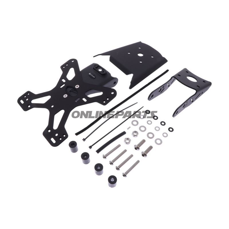 Licence Plate Holder Evotechblack