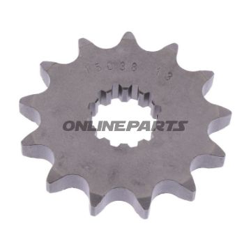 Front Sprocket 13 Tooth Pitch 428Narrow Spline Inner Diameter 17//20