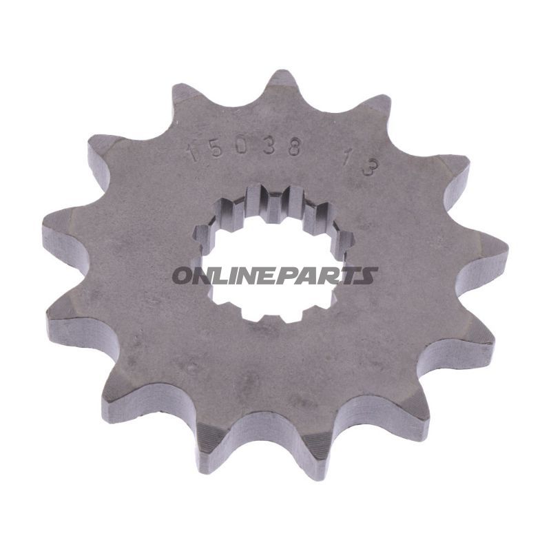 Front Sprocket 13 Tooth Pitch 428Narrow Spline Inner Diameter 17//20