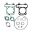 Topend Gasket Kit Athenafor Standard Cylinder Kit