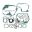 Gasket Kit Complete Athenawithout Shaft Seals