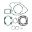 Gasket Kit Complete Athenawithout Shaft Seals