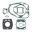Gasket Kit Complete Athenawithout Shaft Seals