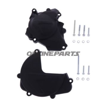 Clutch/ Ignition Cover Protector Blackkit