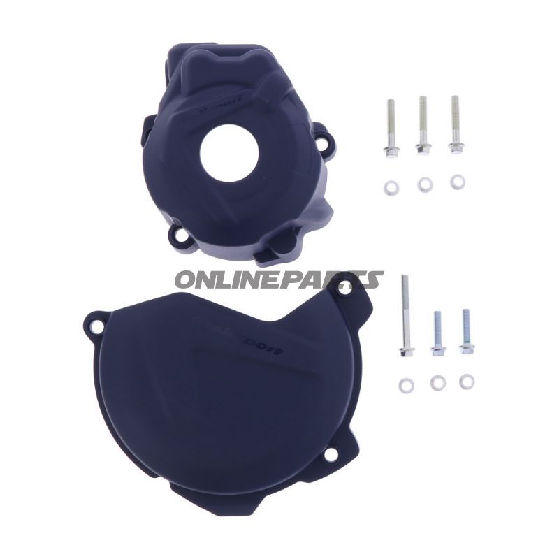 Clutch/ Ignition Cover Protector Bluekit