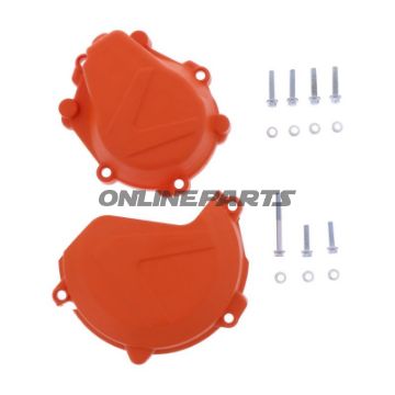 Clutch/ Ignition Cover Protector Orangekit