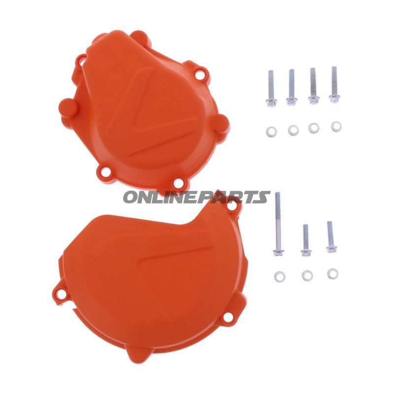 Clutch/ Ignition Cover Protector Orangekit