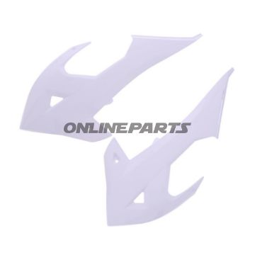 Radiator Scoops Whitekit